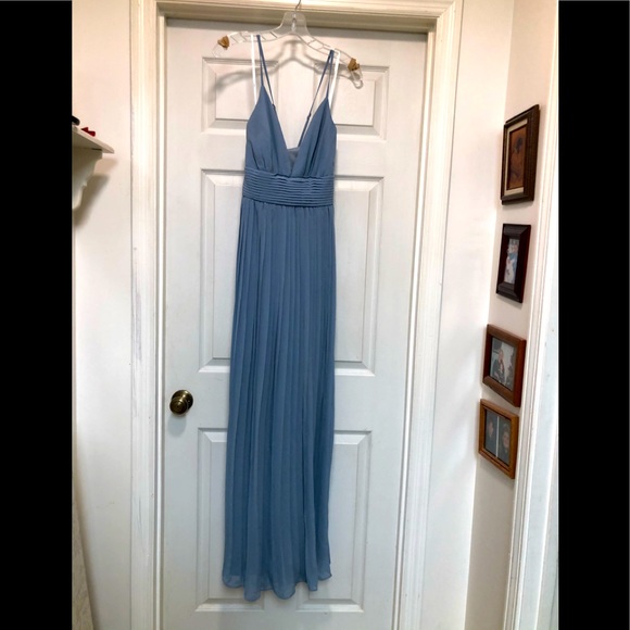 🆕Lulu’s pretty👗slate blue color💙Size LARGE 🆕 - Picture 1 of 9